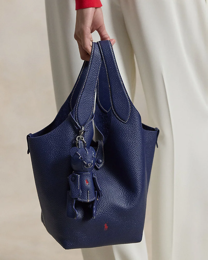 Брелок-подвеска Ralph Lauren Polo Bear Leather Bag Charm — 4