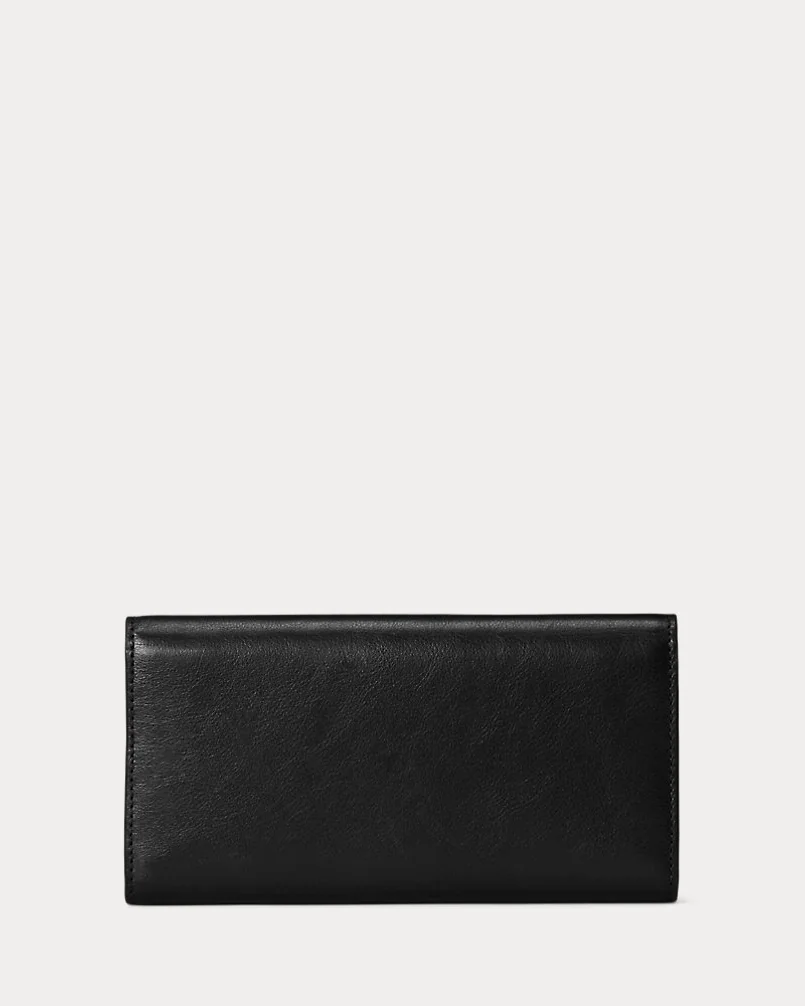 Кожаный кошелёк Ralph Lauren Polo ID Leather Wallet — 2