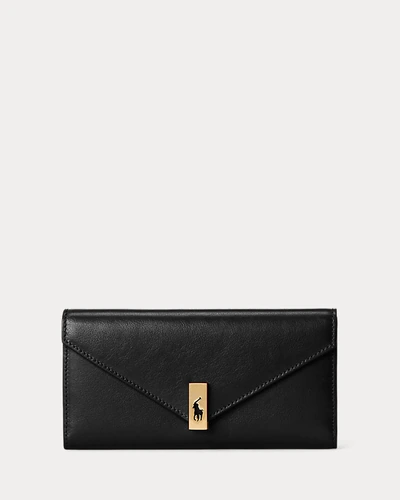 Кожаный кошелёк Ralph Lauren Polo ID Leather Wallet