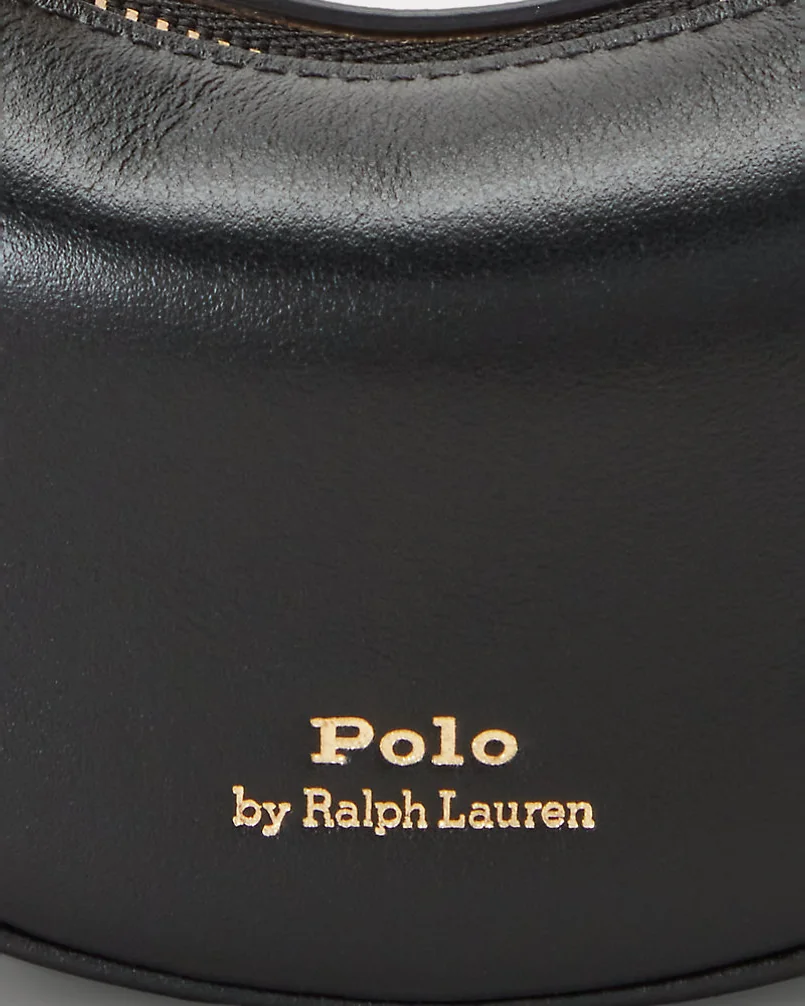 Кожаный картхолдер Polo ID черный — 5