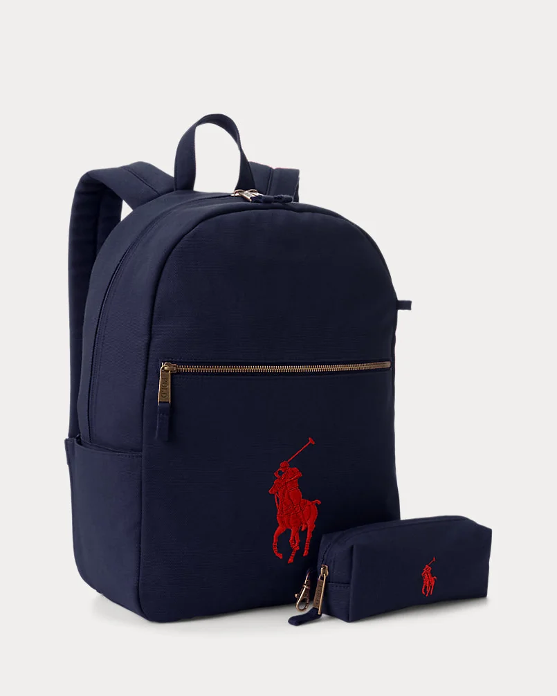 Рюкзак Big Pony Canvas Large из хлопкового канваса — 2