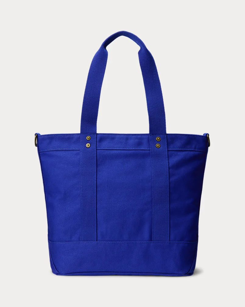 Сумка-тоут Ralph Lauren Big Pony Cotton Canvas Large Tote — 3