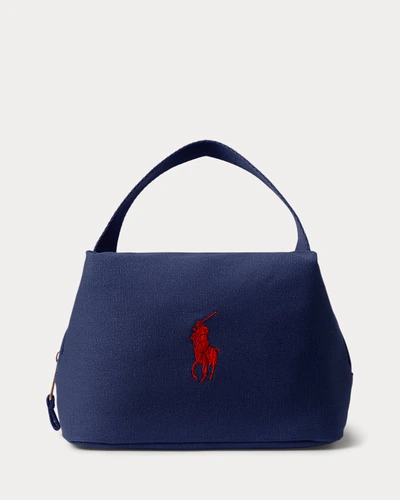 Сумка-ланчбокс Ralph Lauren Big Pony Insulated Canvas Lunch Tote