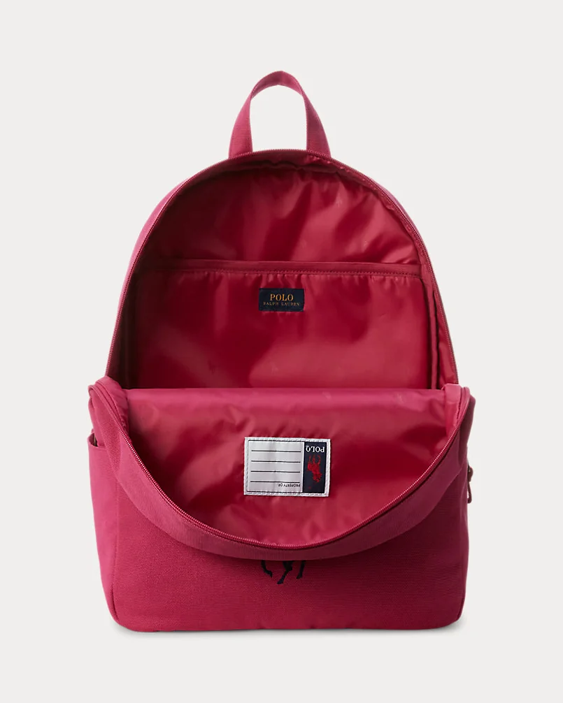 Канвас-рюкзак Ralph Lauren Big Pony Canvas Large Backpack — 4