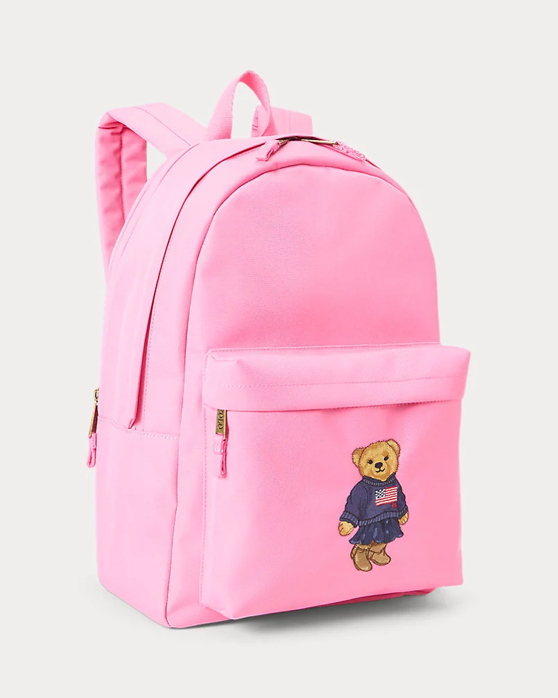 Рюкзак Polo Bear розовый Baja Pink — 2
