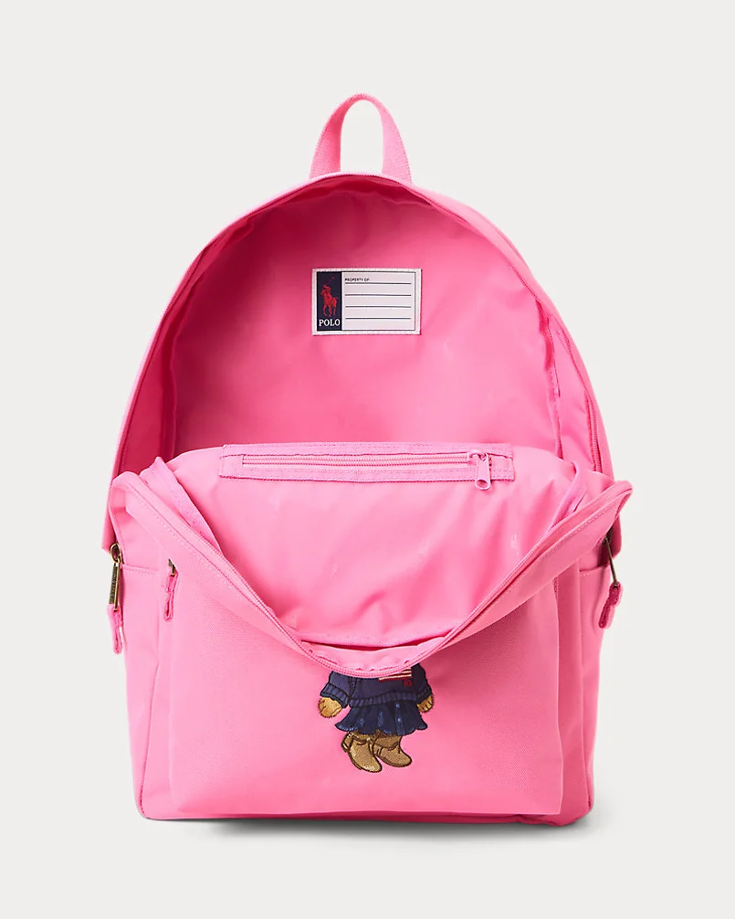 Рюкзак Polo Bear розовый Baja Pink — 4