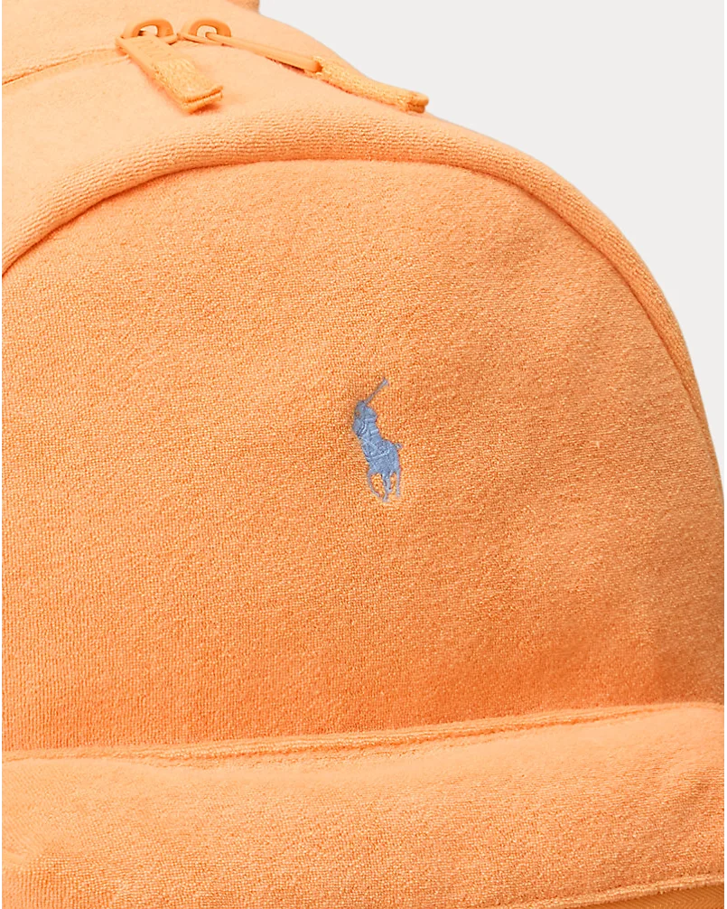 Рюкзак Ralph Lauren из махровой ткани оранжевый — 5