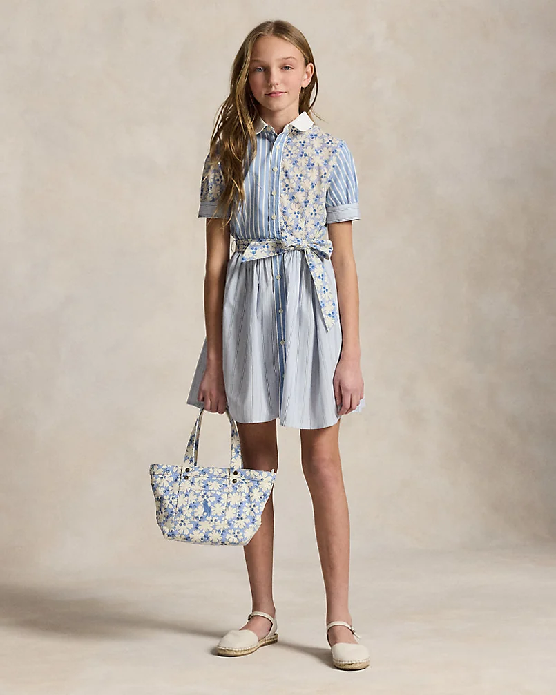 Мини-сумка-тоут Floral Big Pony из канваса — 6