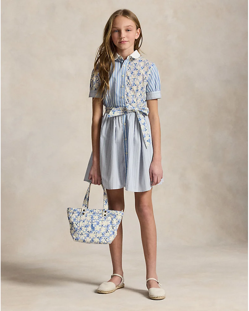 Мини-сумка тоут Ralph Lauren Big Pony с цветочным принтом — 6