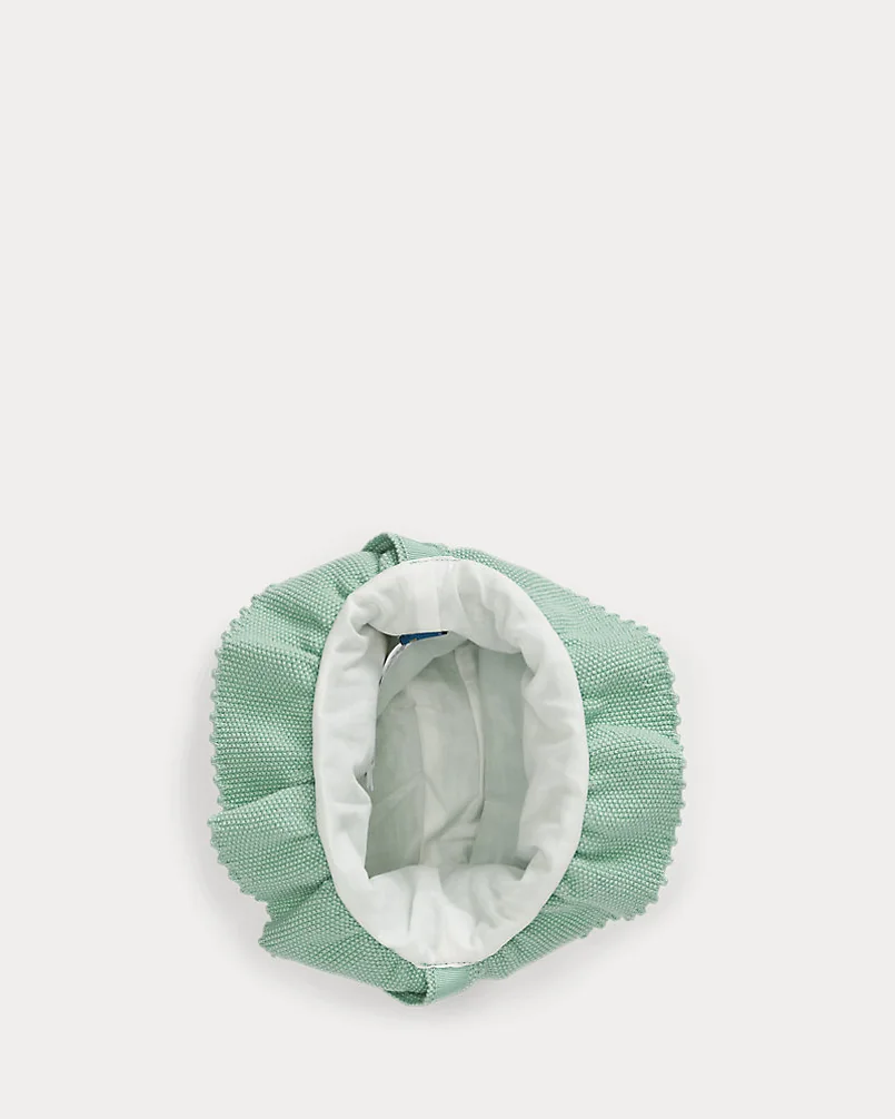 Сумка-ведро Ralph Lauren Mini-Cable Drawstring Bucket Bag — 4