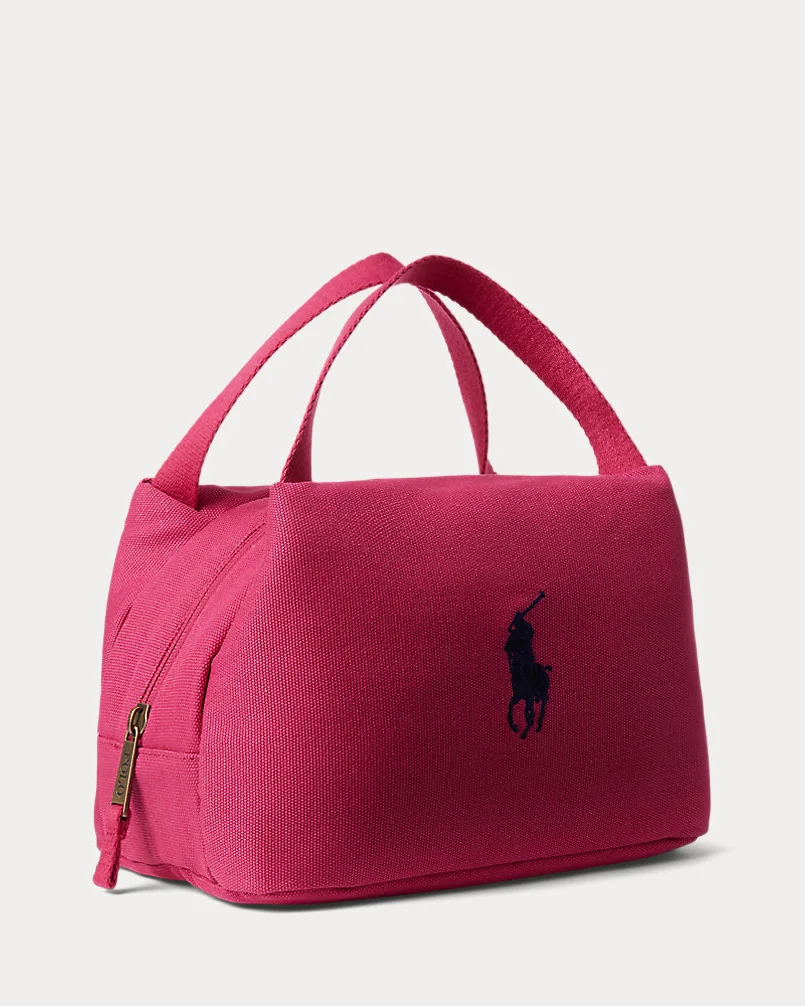Сумка-ланчбокс Ralph Lauren Big Pony Insulated Canvas Lunch Tote — 2