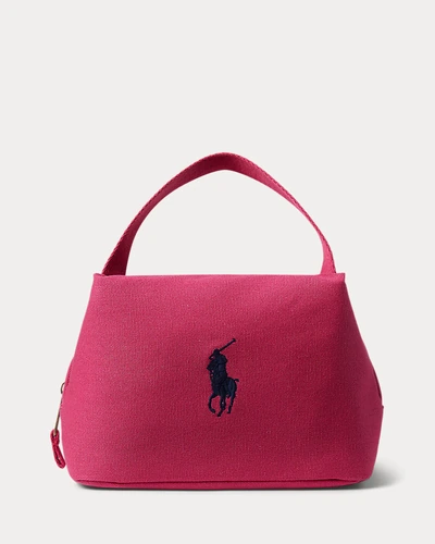 Сумка-ланчбокс Ralph Lauren Big Pony Insulated Canvas Lunch Tote