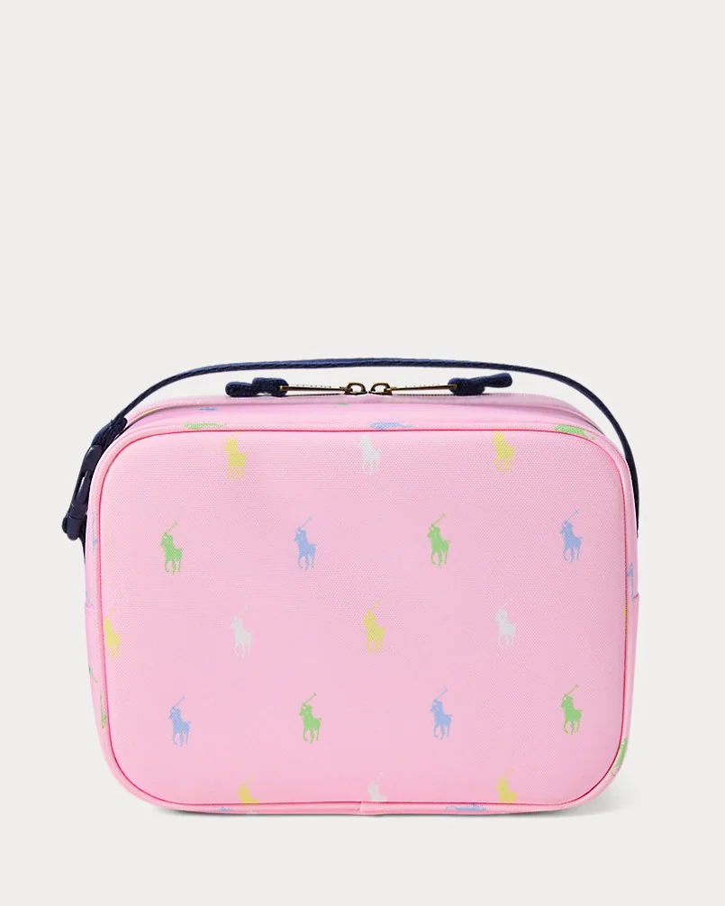 Сумка-ланчбокс Ralph Lauren Big Pony Insulated Canvas Lunch Tote — 2