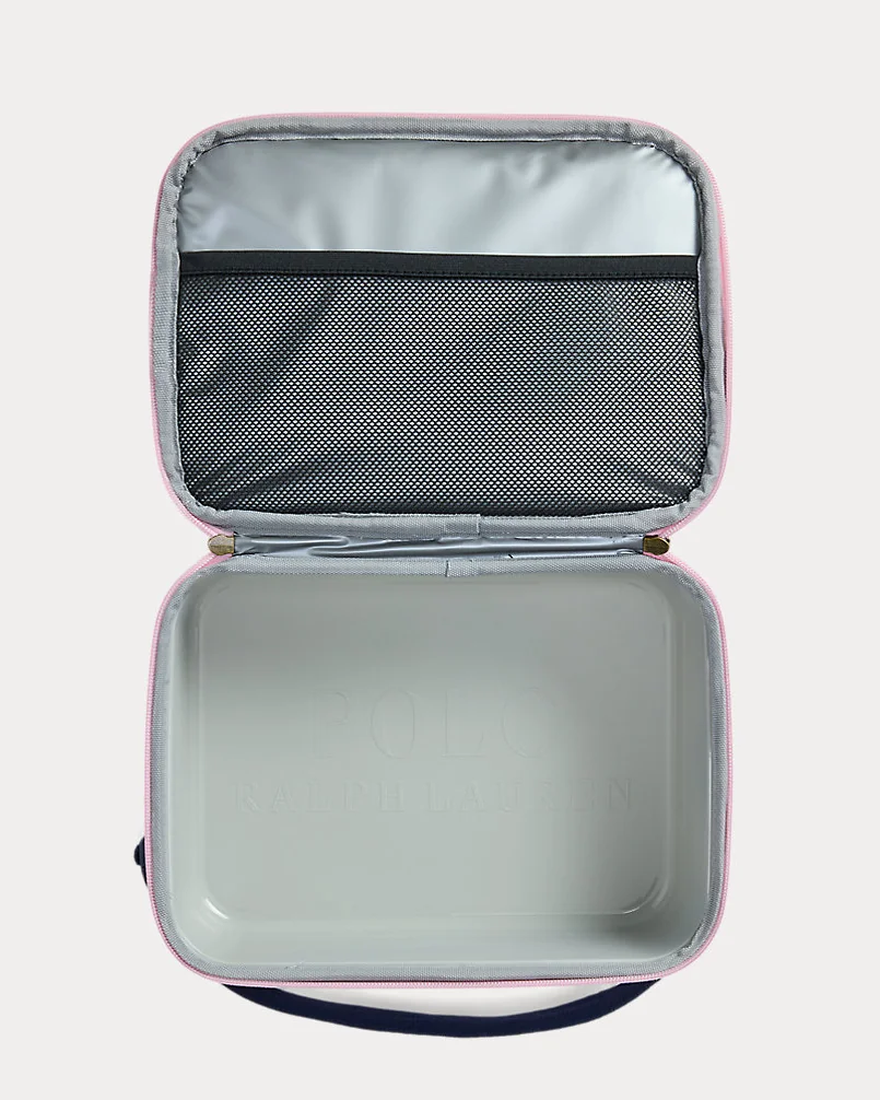 Сумка-ланчбокс Ralph Lauren Big Pony Insulated Canvas Lunch Tote — 3