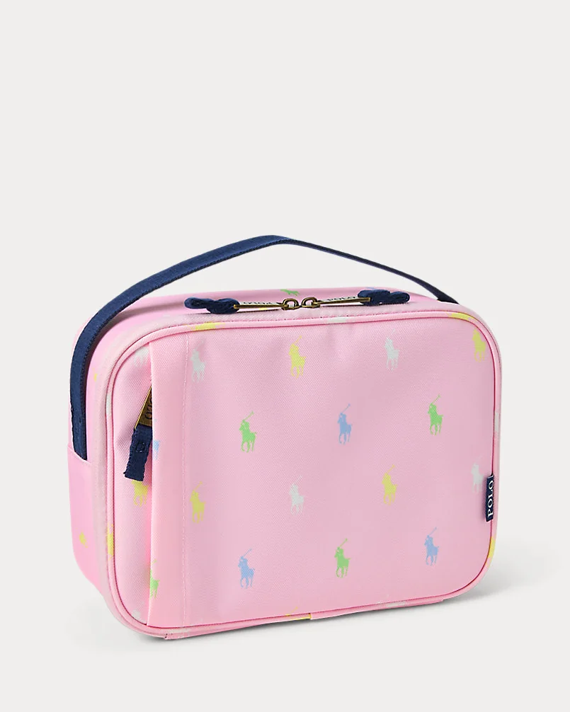 Сумка-ланчбокс Ralph Lauren Big Pony Insulated Canvas Lunch Tote — 4
