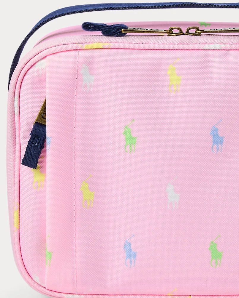 Сумка-ланчбокс Ralph Lauren Big Pony Insulated Canvas Lunch Tote — 5