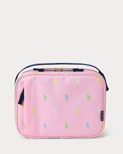 Сумка-ланчбокс Ralph Lauren Big Pony Insulated Canvas Lunch Tote