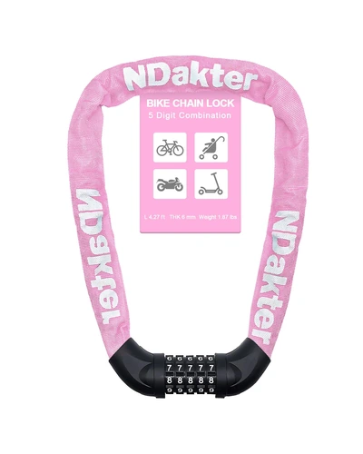NDakter Bike Lock цепь 5-значный код