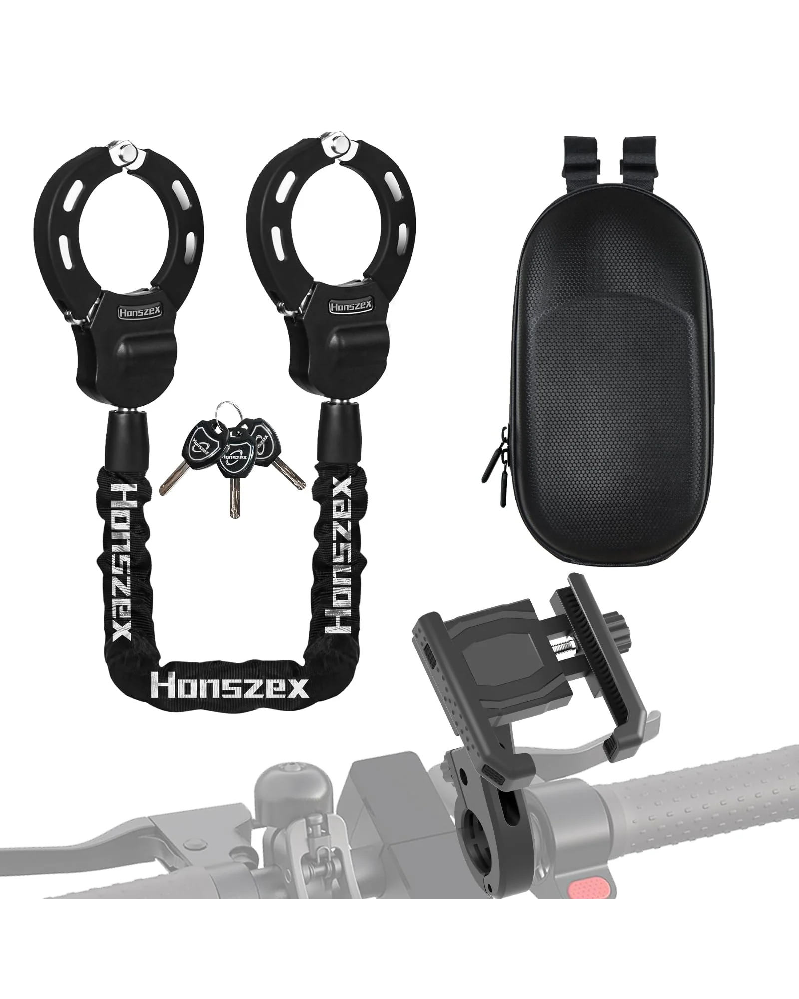 Scooter Lock замок для электросамоката противоугонный — мульти