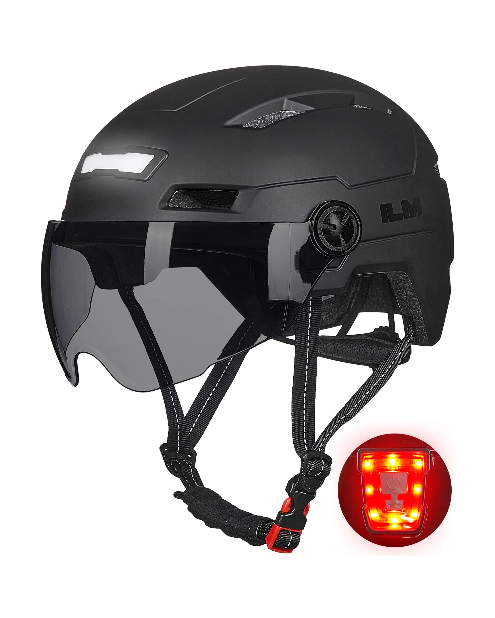 ILM велошлем с LED светом — 1