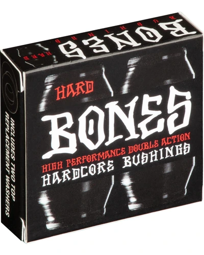 Bones Hardcore — амортизаторы (бушинги) для подвески скейтборда — черный