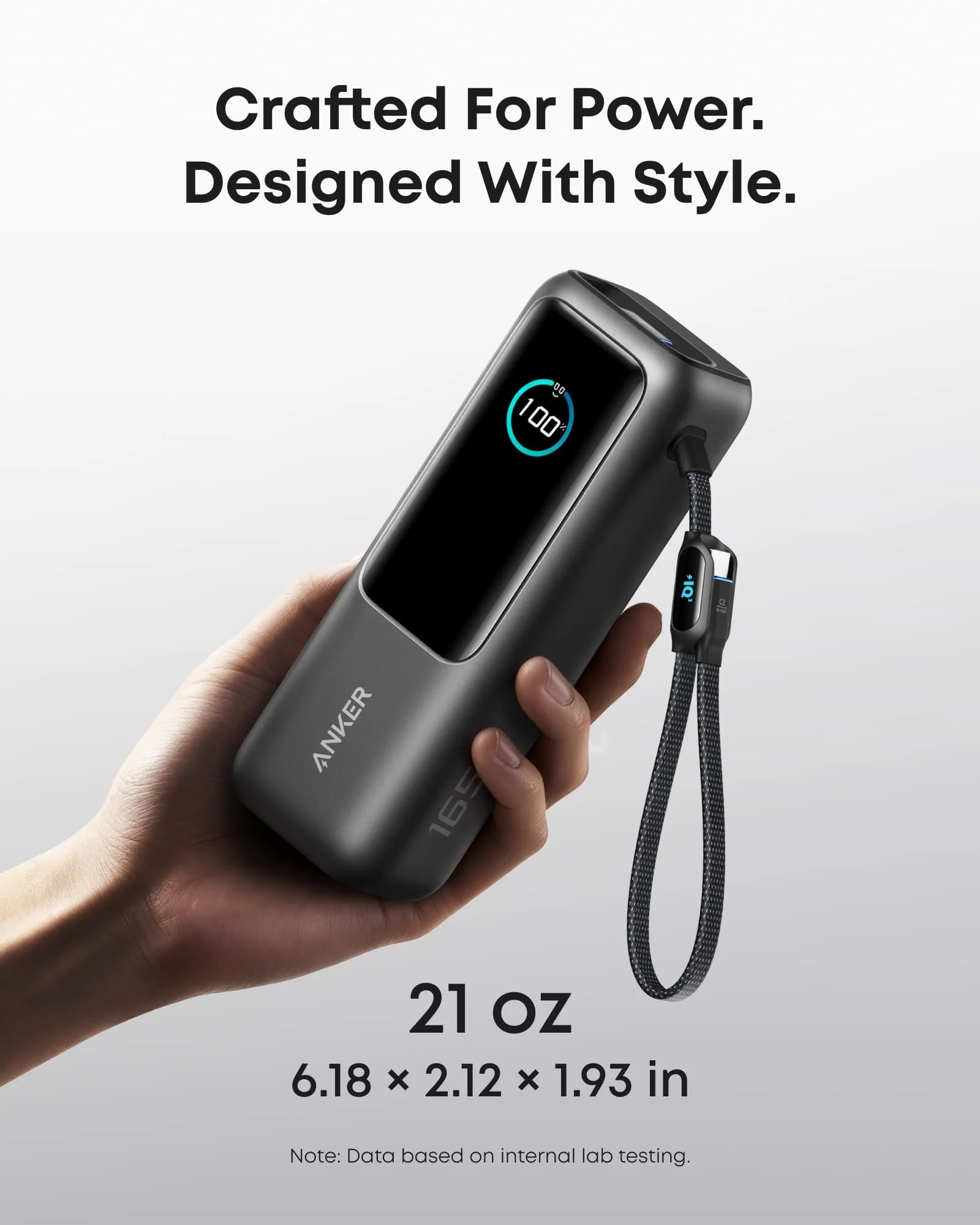 Anker Laptop Power Bank 25000 mAh 100W Чёрный — 7