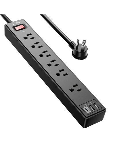 Удлинитель Yintar 6 футов с 6 розетками и 3 USB портами