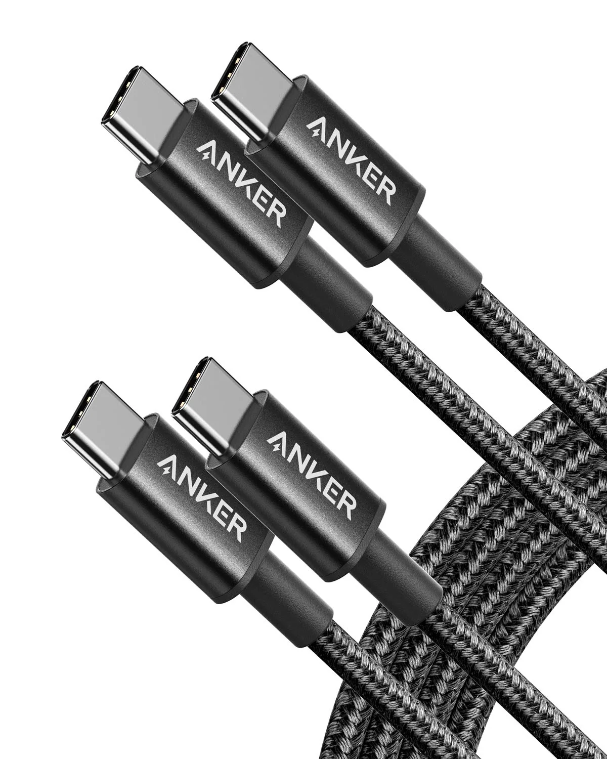 Anker кабель USB-C 60W 2м чёрный 2 шт — 1