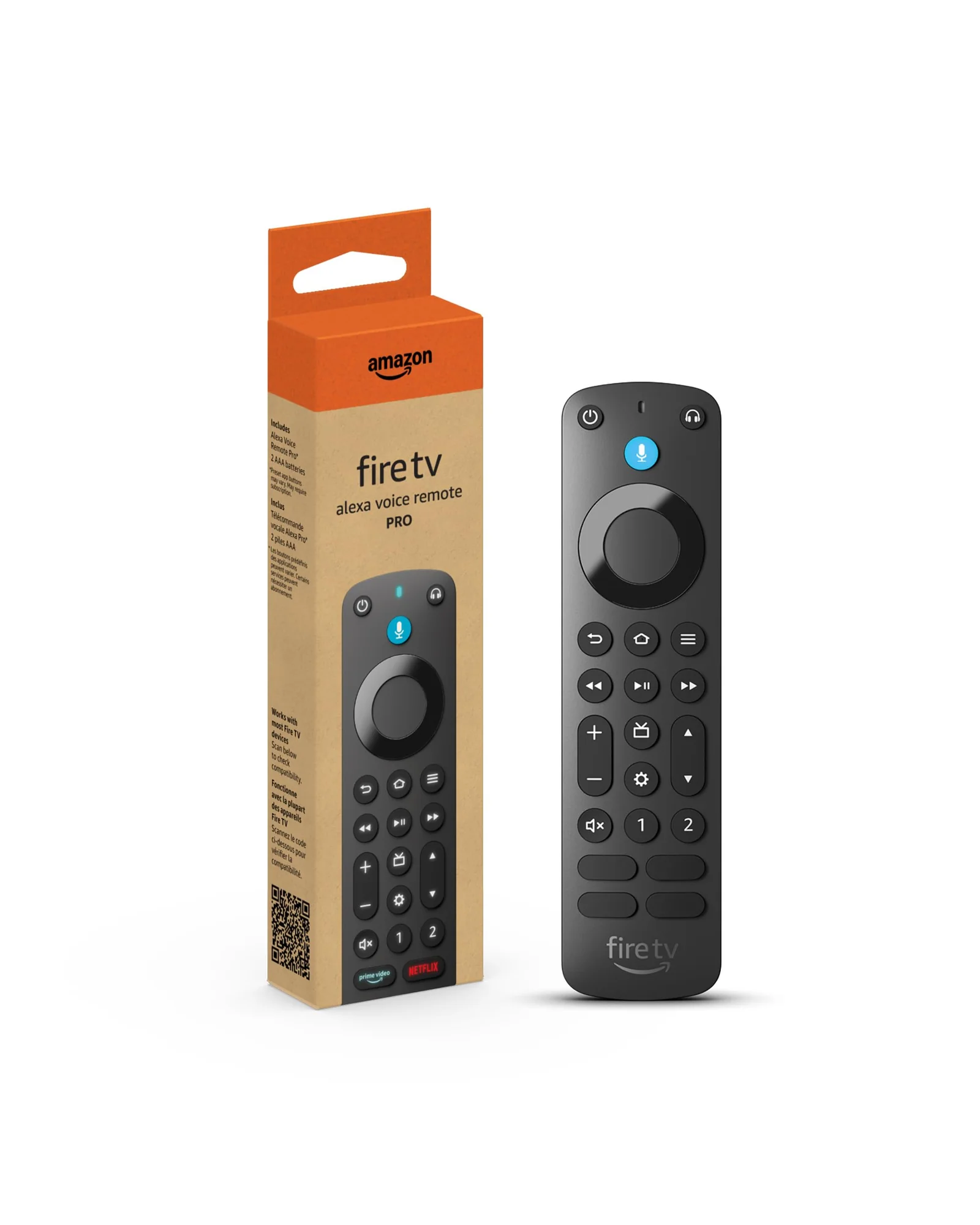 Amazon Fire TV Alexa Voice Remote Pro — пульт управления — 2