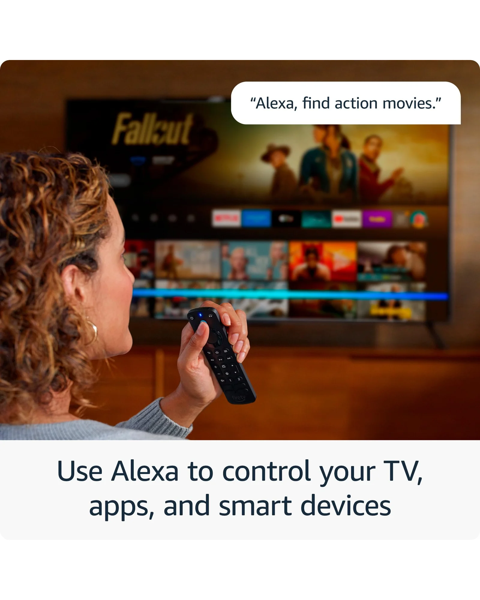 Amazon Fire TV Alexa Voice Remote Pro — пульт управления — 6