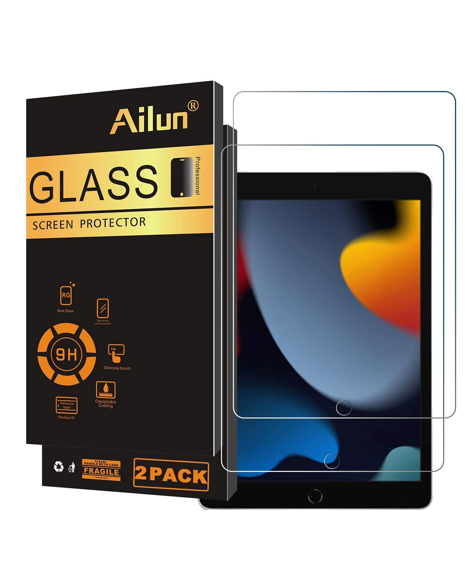 Ailun защитное стекло для iPad 11/10 (2 шт) — 1
