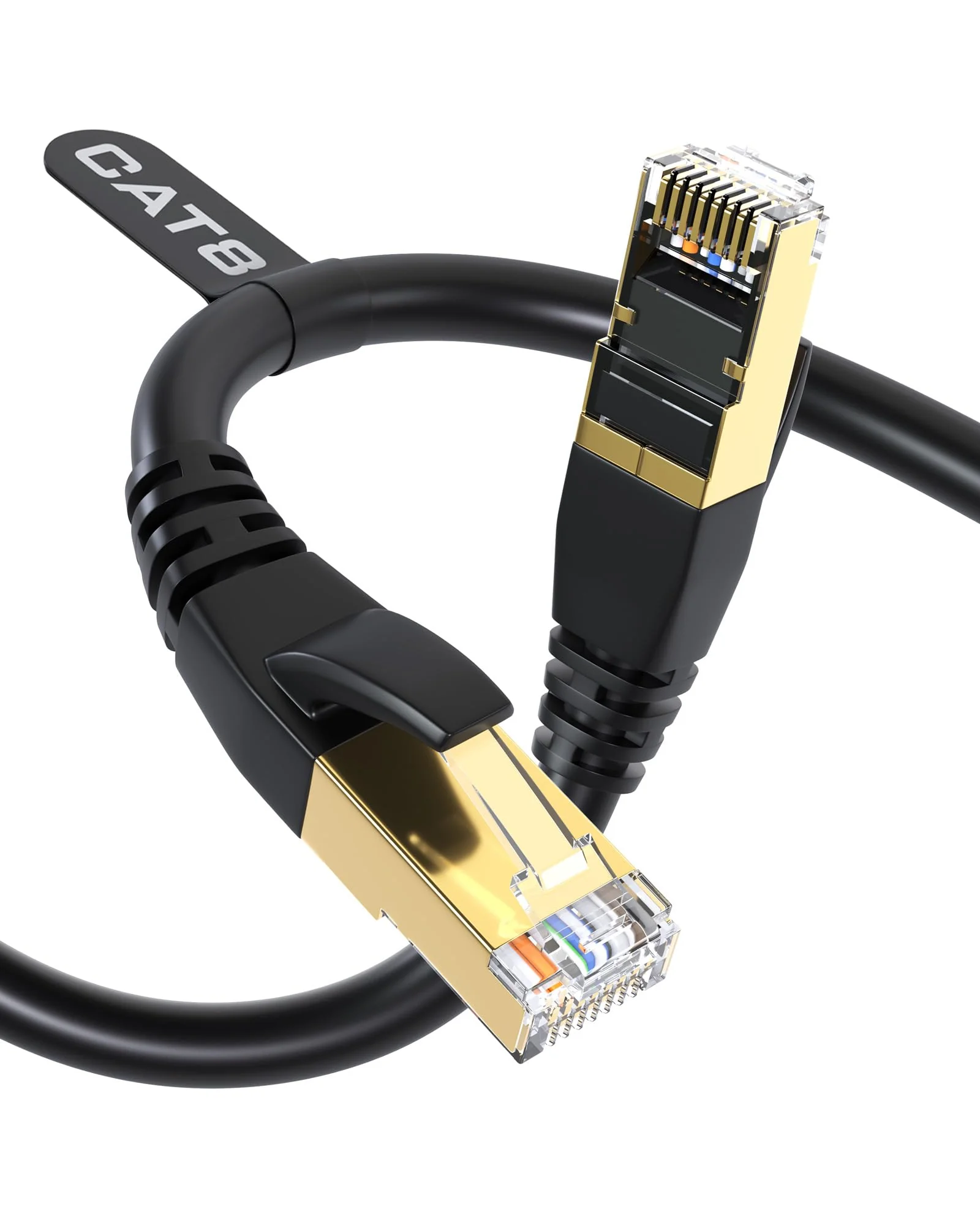 DbillionDa Cat 8 Кабель Ethernet 40Gbps, 6 футов — 1