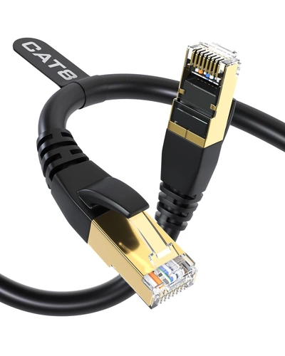DbillionDa Cat 8 Кабель Ethernet 40Gbps, 6 футов