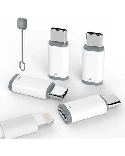 Адаптер Lightning на USB-C, 4 шт.