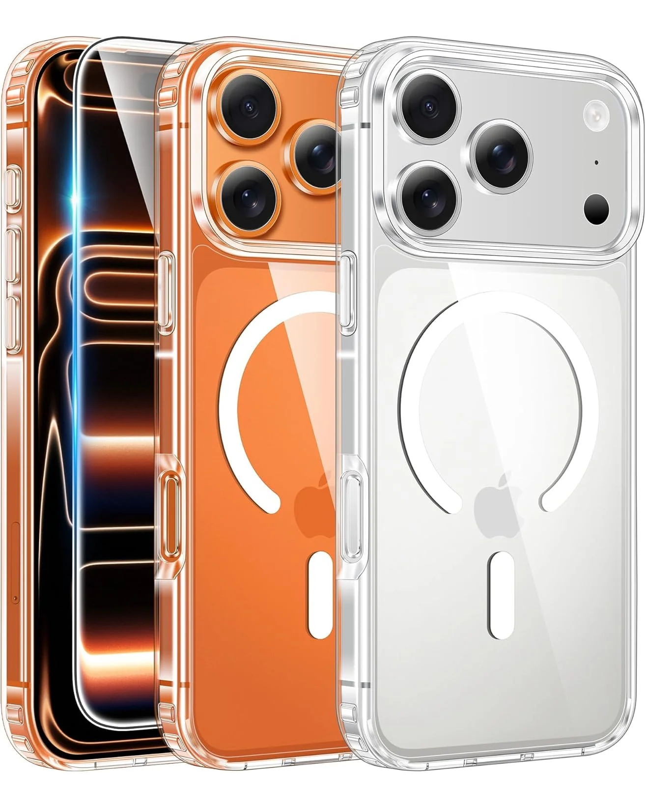 Чехол FNTCASE для iPhone 17 Pro Max с магнитной защитой — 1