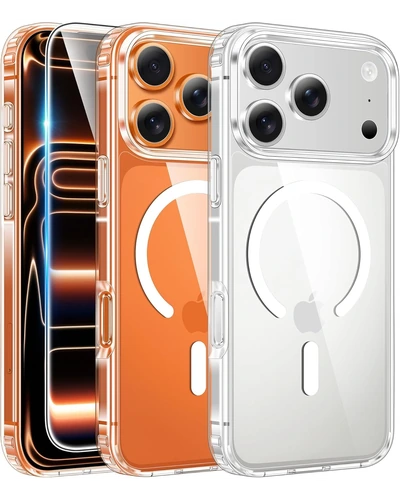 Чехол FNTCASE для iPhone 17 Pro Max с магнитной защитой