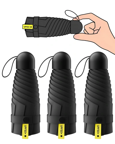 LMUGOOS Зонт компактный 3 шт с защитой UV