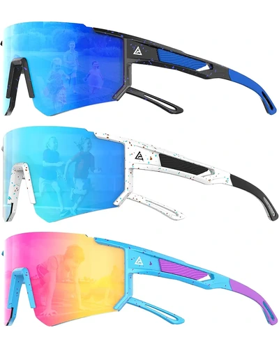 Youth Baseball Sunglasses солнцезащитные очки 3 пары