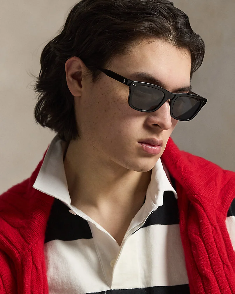Солнцезащитные очки Rugby-Stripe Square — 5