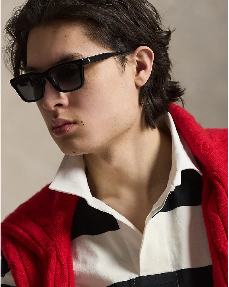 Солнцезащитные очки Rugby-Stripe Square — 4