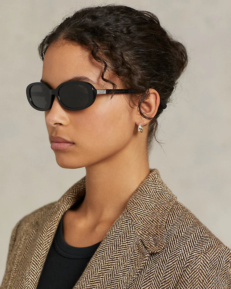 Солнцезащитные очки Ralph Lauren Polo Oval Sunglasses — 4