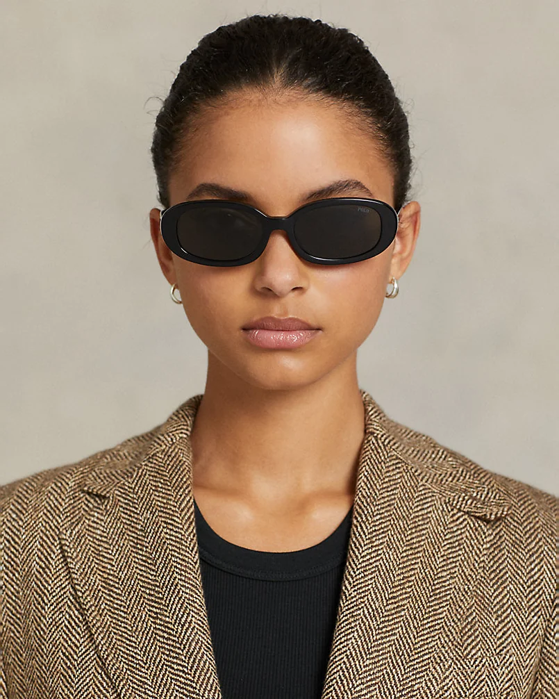 Солнцезащитные очки Ralph Lauren Polo Oval Sunglasses — 5