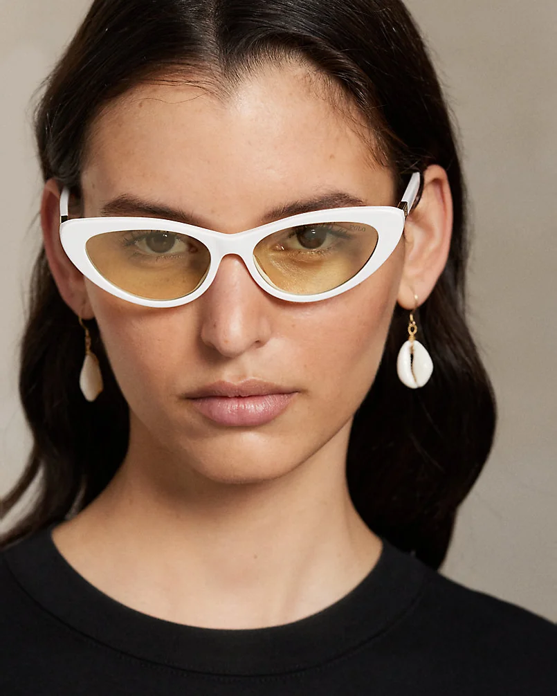 Солнцезащитные очки Polo Cat-Eye в оправе кошачий глаз — 5