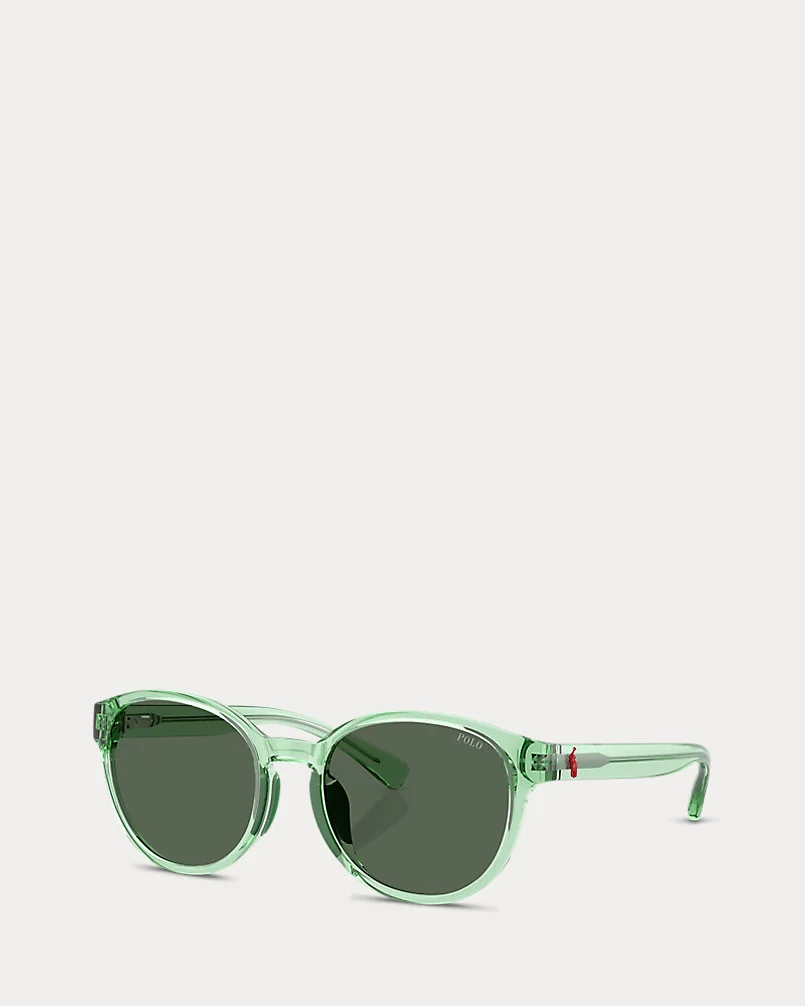 Прозрачные зеленые солнцезащитные очки Color Shop — 1