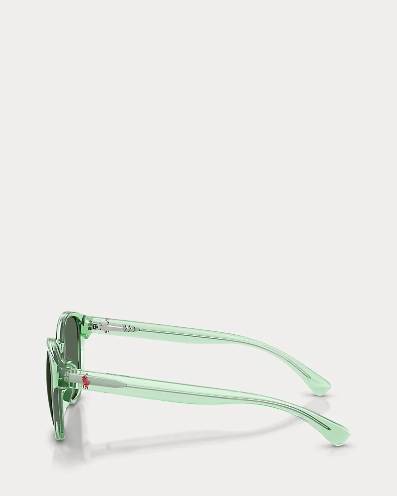 Прозрачные зеленые солнцезащитные очки Color Shop — 3