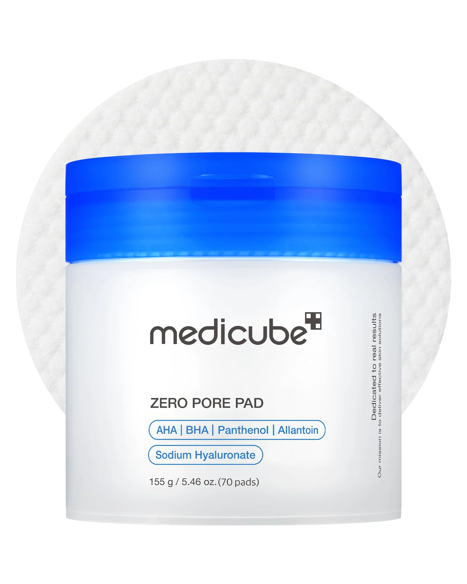 medicube Zero Pore Pad 2.0 пилинг-пэды 70 шт — белый
