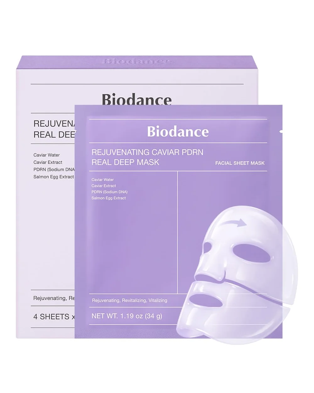 BIODANCE Hydro Real Deep Mask гидрогелевая маска для лица — мульти