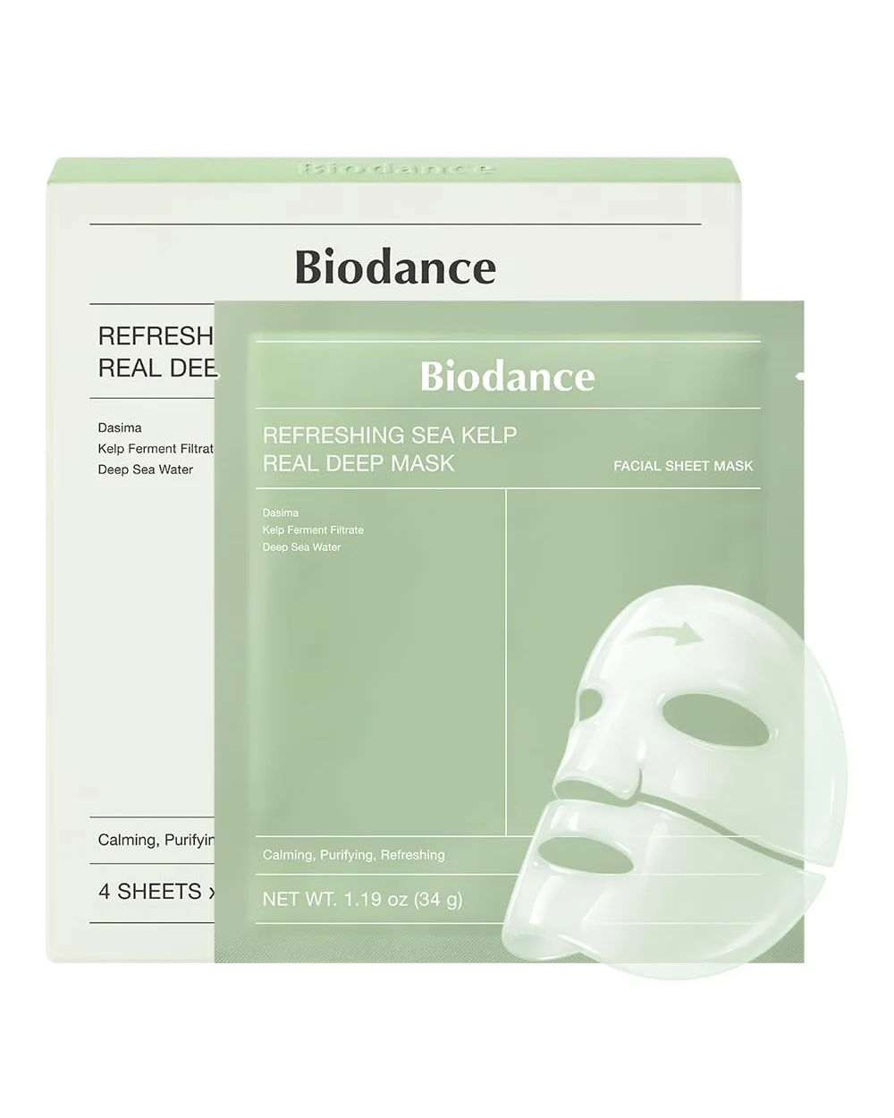 BIODANCE Hydro Real Deep Mask гидрогелевая маска для лица — мульти