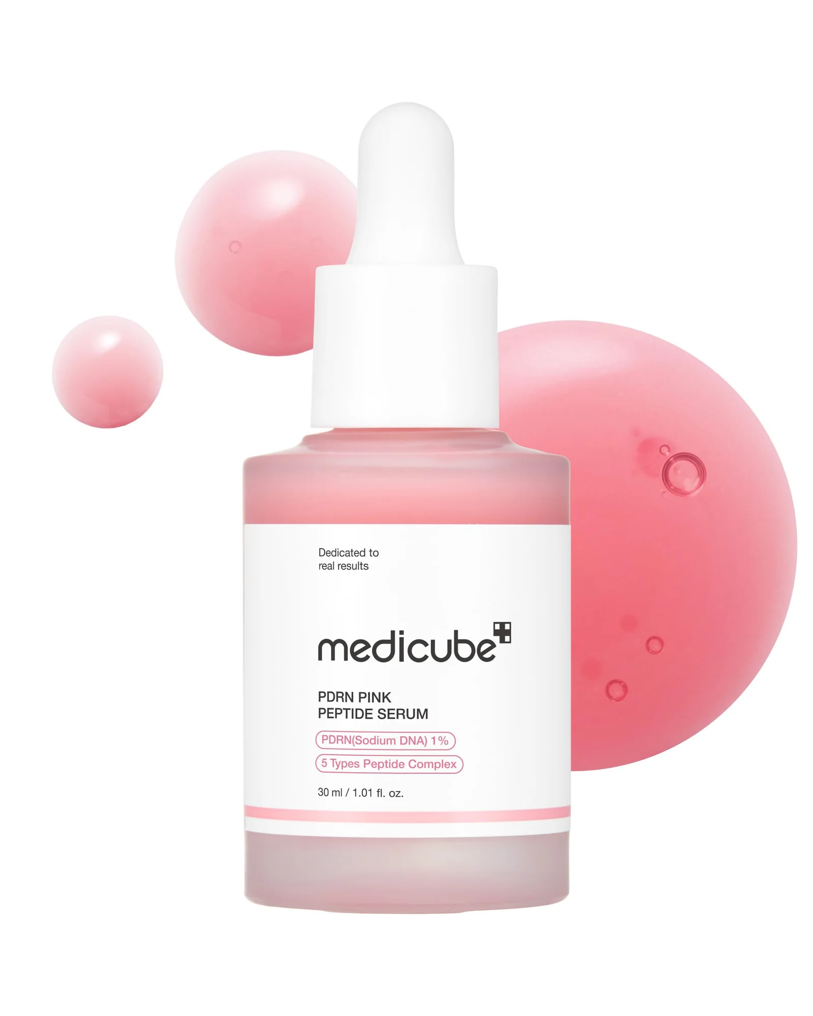 medicube PDRN сыворотка с ДНК лосося — розовый