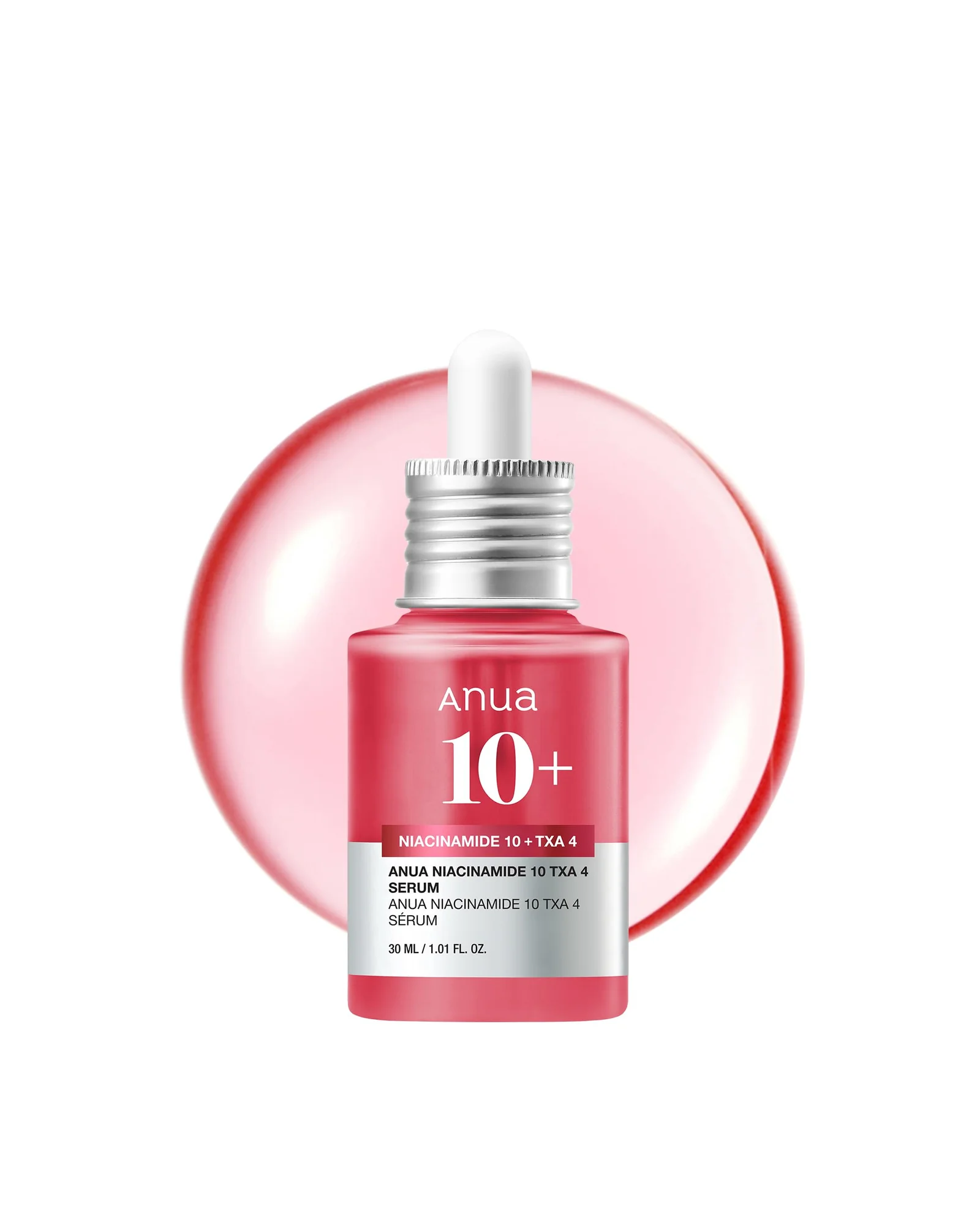 Anua сыворотка Niacinamide 10 + TXA 4 для лица — розовый